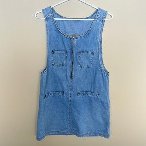 Medium to Light Wash Denim Dress